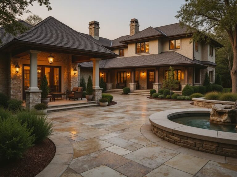 Идеи за интериор и екстериор с щампован бетон